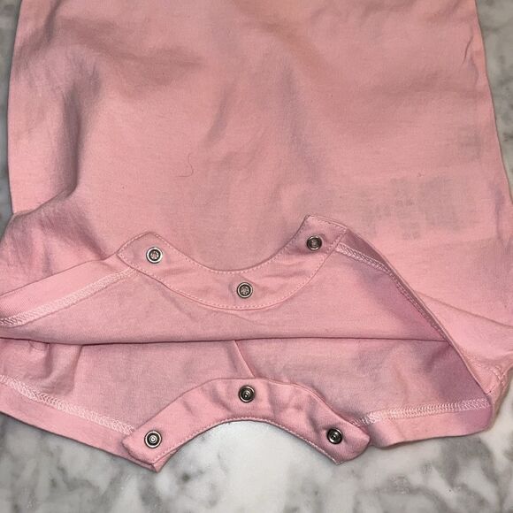 GUCCI PINK LOGO 3 PIECE BABYSUIT GIFT SET 3/6M - Picture 15 of 15